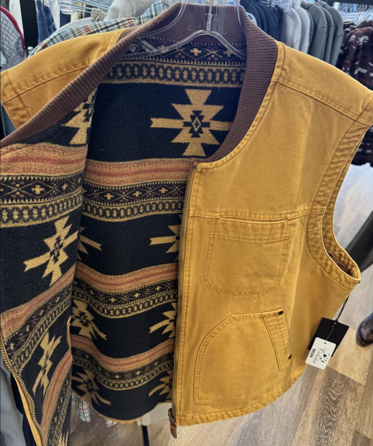 True Grit True Grit Melange Reversible Ranch Vest