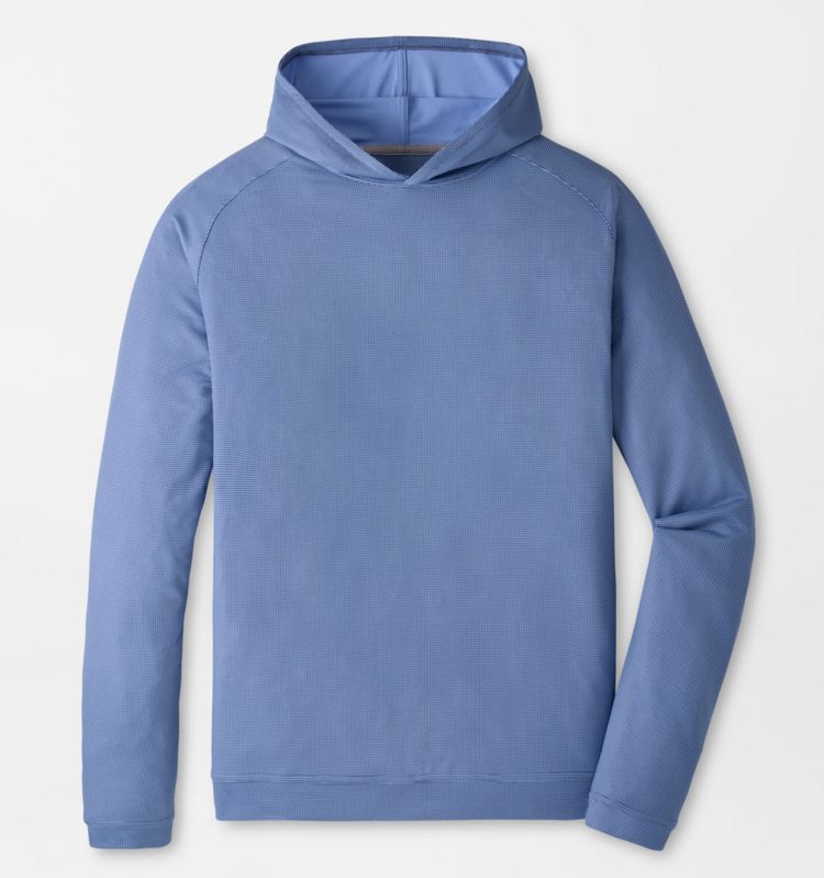 Peter Millar Peter Millar Pine Houndstooth Performance Hoodie