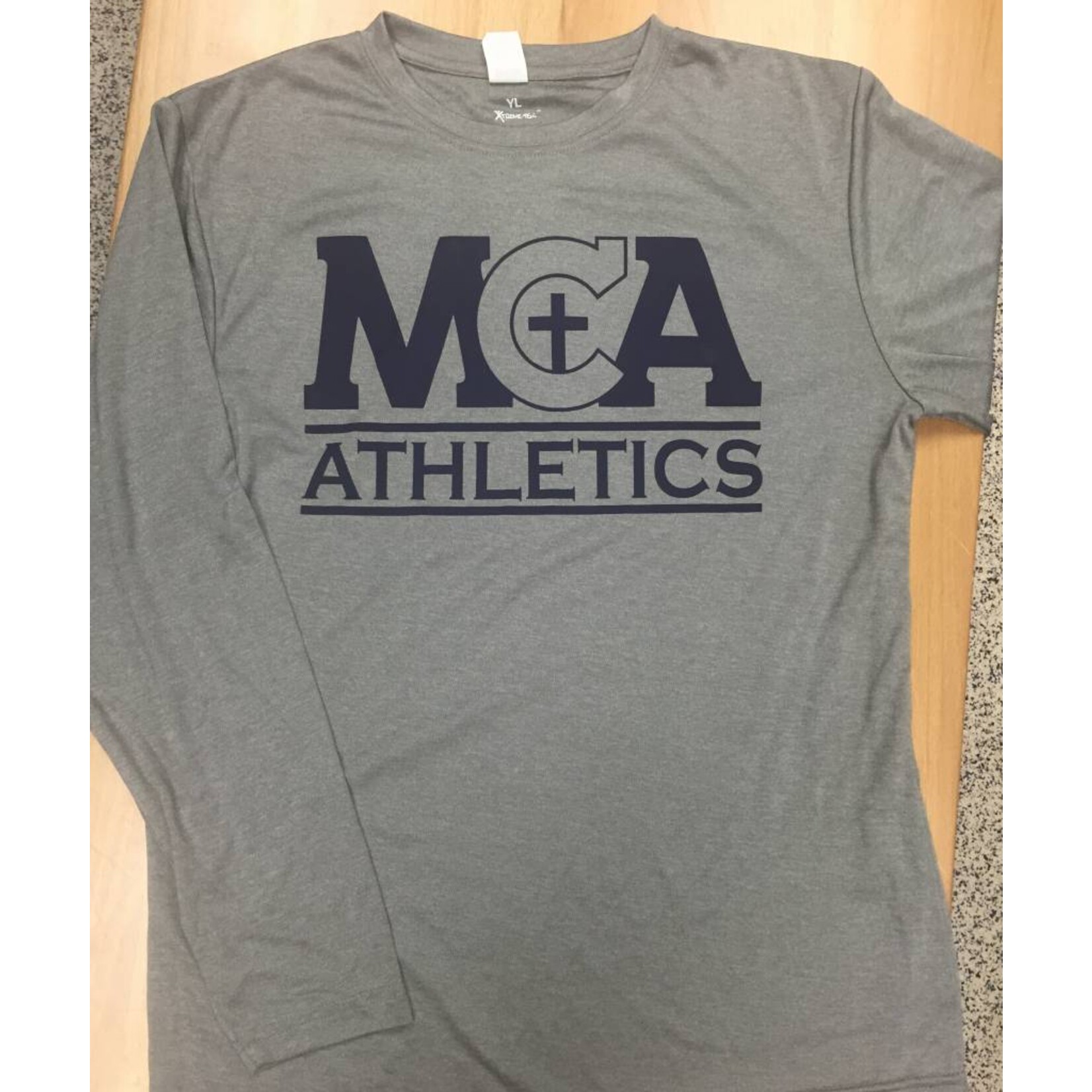 BAW Athletic MS Only-L/S Dri-fit Gray