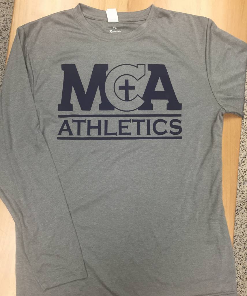 BAW Athletic MS Only-L/S Dri-fit Gray