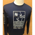 Sportek Wrestling LS Navy Shirts