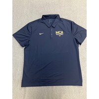 Nike NIKE Mens 2XL VOLLEYBALL Polos-Navy
