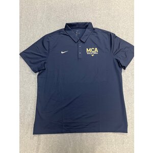 NIKE Mens 2XL VOLLEYBALL Polos-Navy