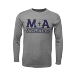 BAW Athletic MS Only-L/S Dri-fit Gray