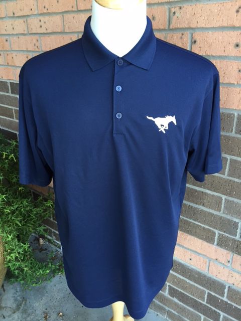 Port Authority Navy Youth Polos