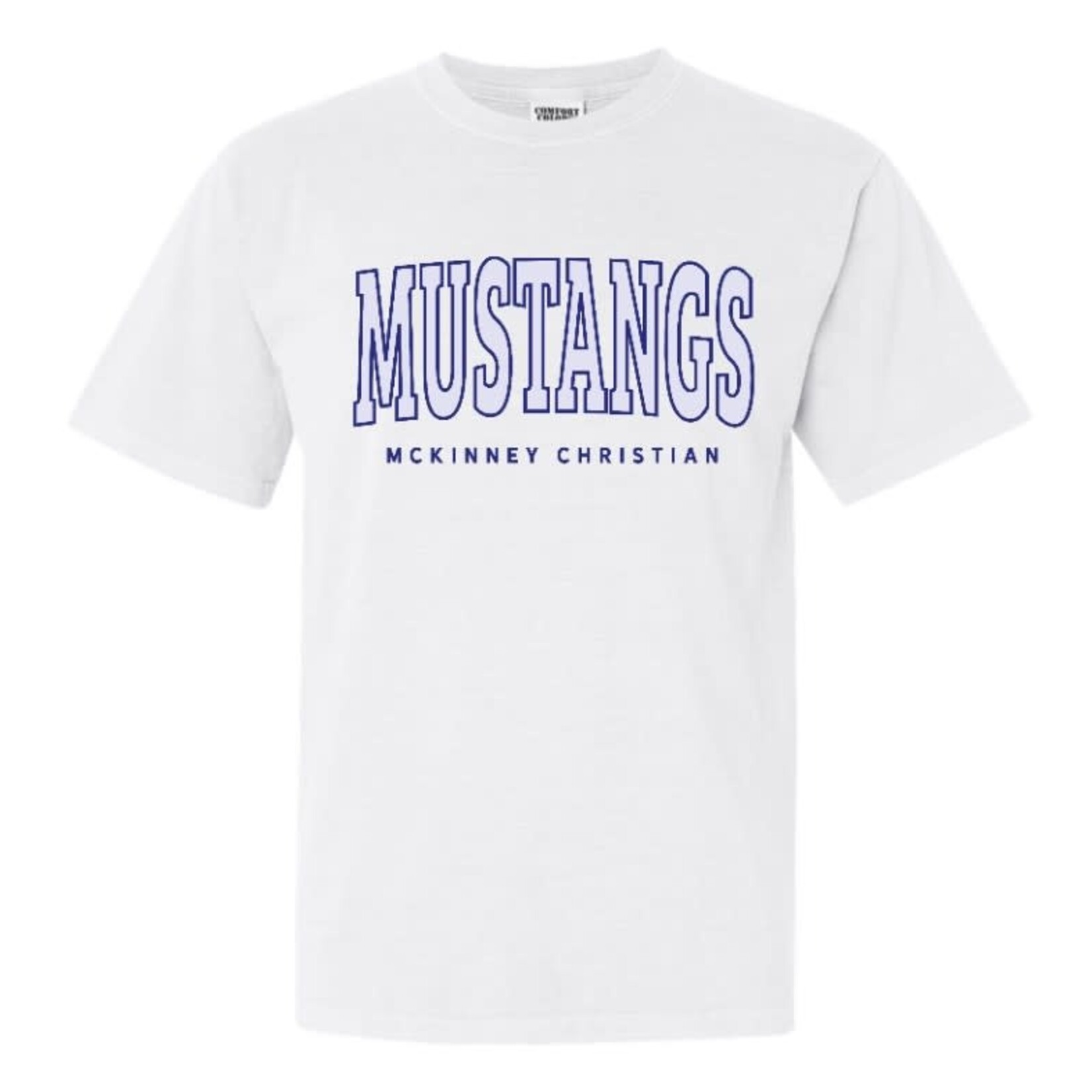 Comfort Colors YOUTH -"MUSTANGS ARCH" T-shirt