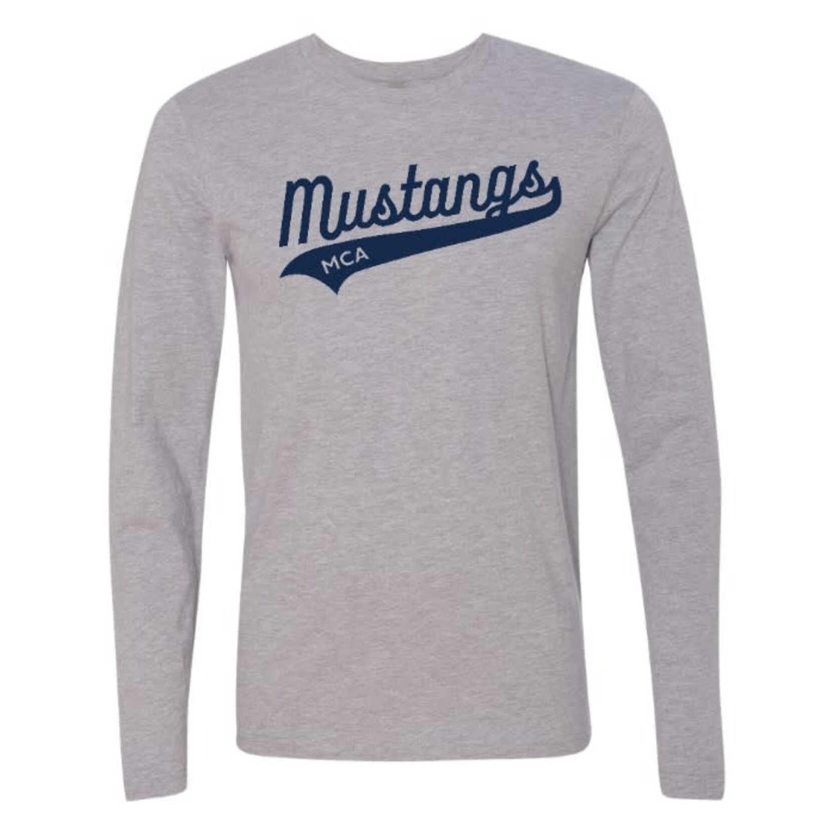Next Level NEW-MUSTANGS Script LONG sleeve
