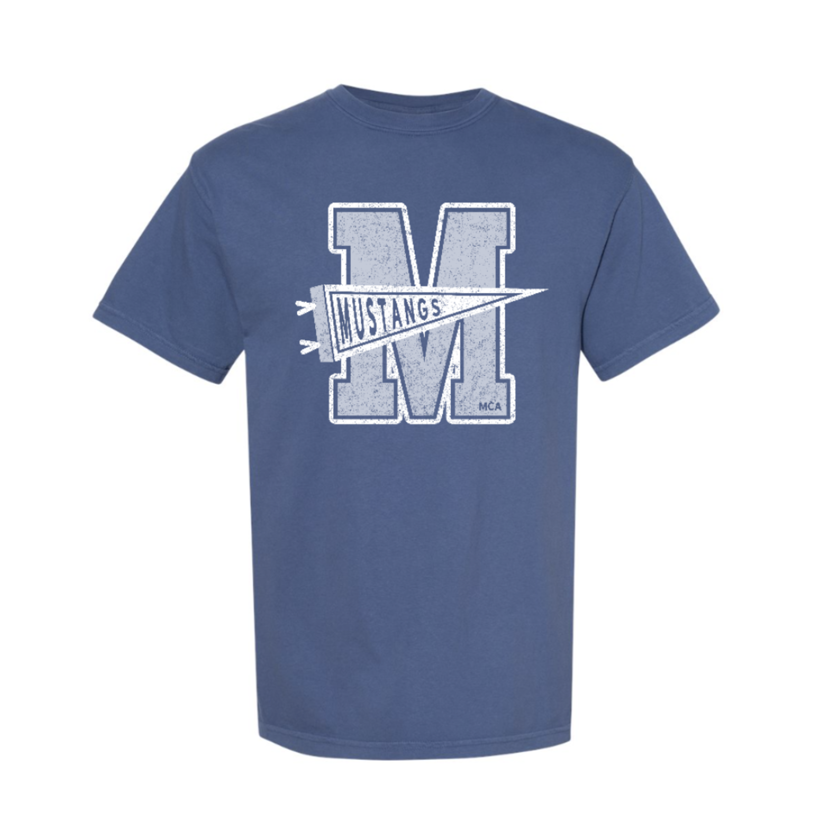 Comfort Colors NEW-MUSTANGS Pennant SHORT sleeve