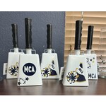 WHITE COWBELLS