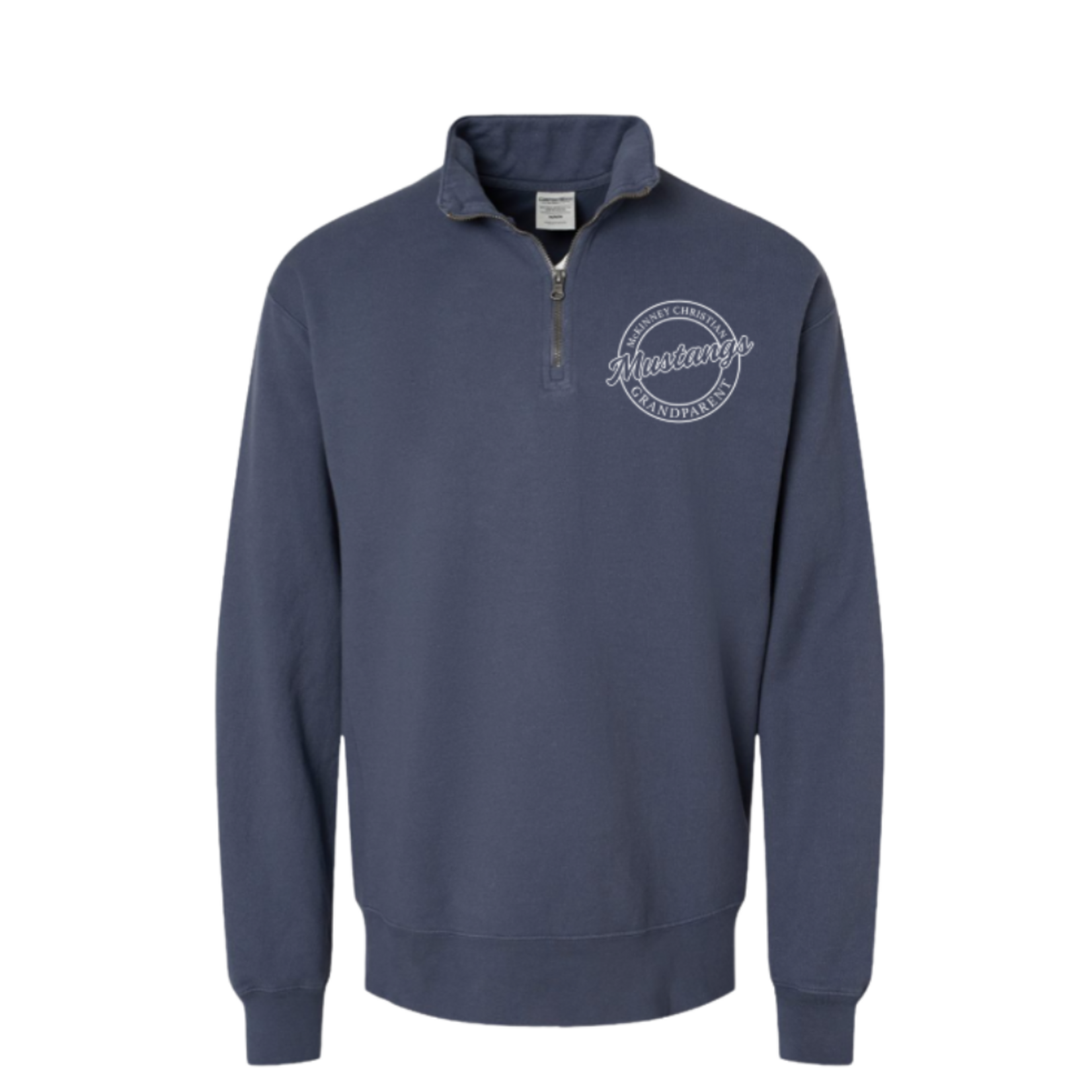 Hanes Comfortwash NEW MCA Grandparent 1/4 Zip Sweatshirt