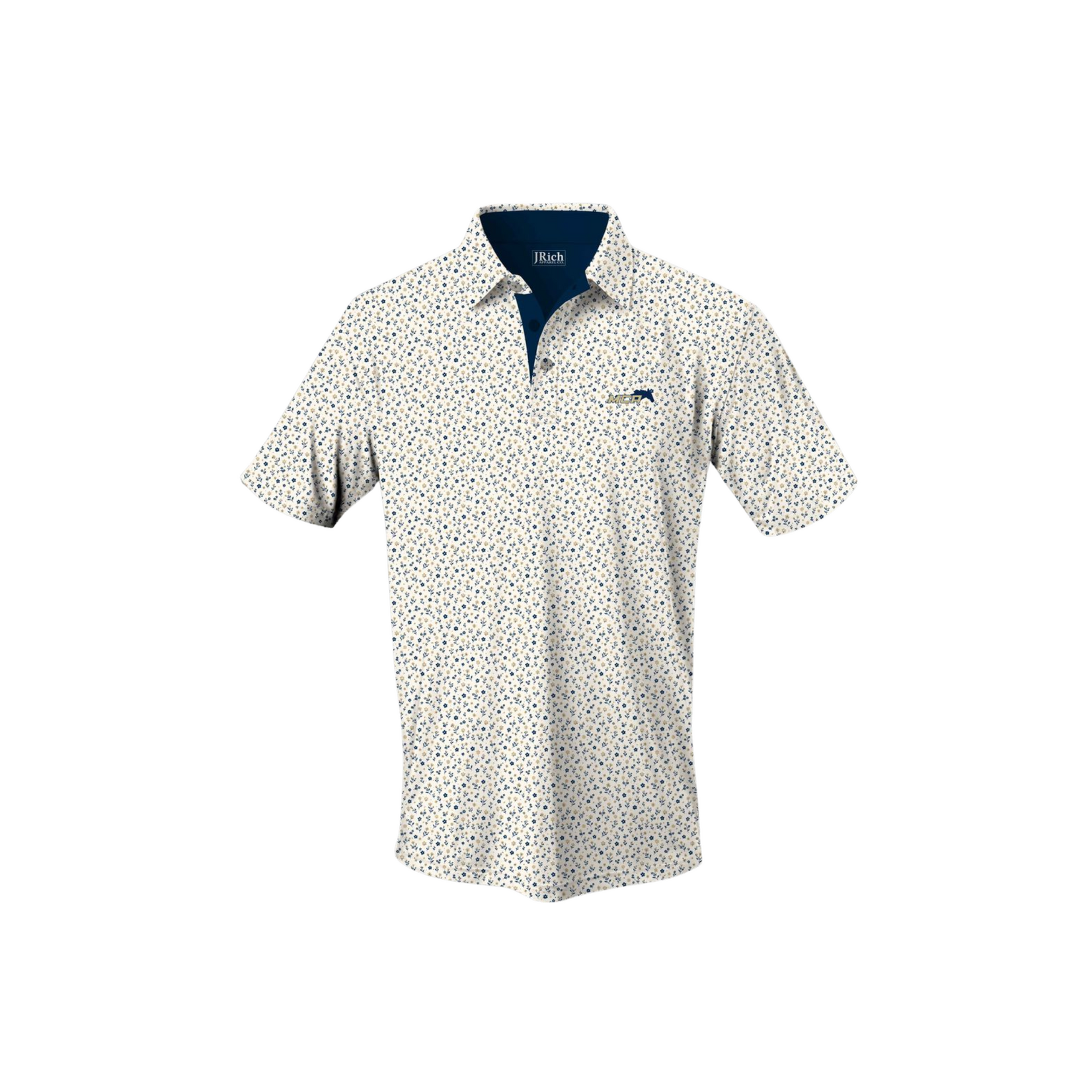 JRich JRich Floral Polo Men's
