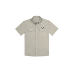 JRich JRich Fishing Shirt Western TX Tan Navy