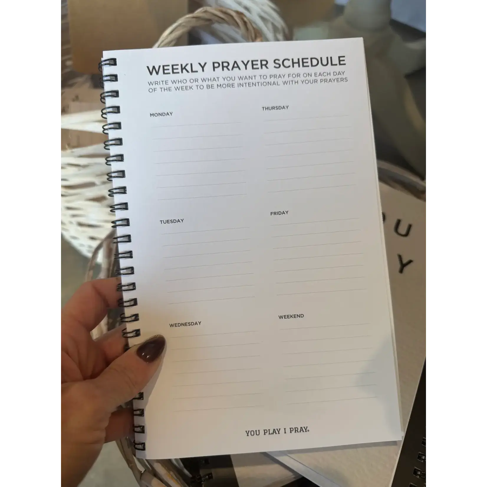 You Play I Pray You Play I Pray Sports Mom Prayer Journal