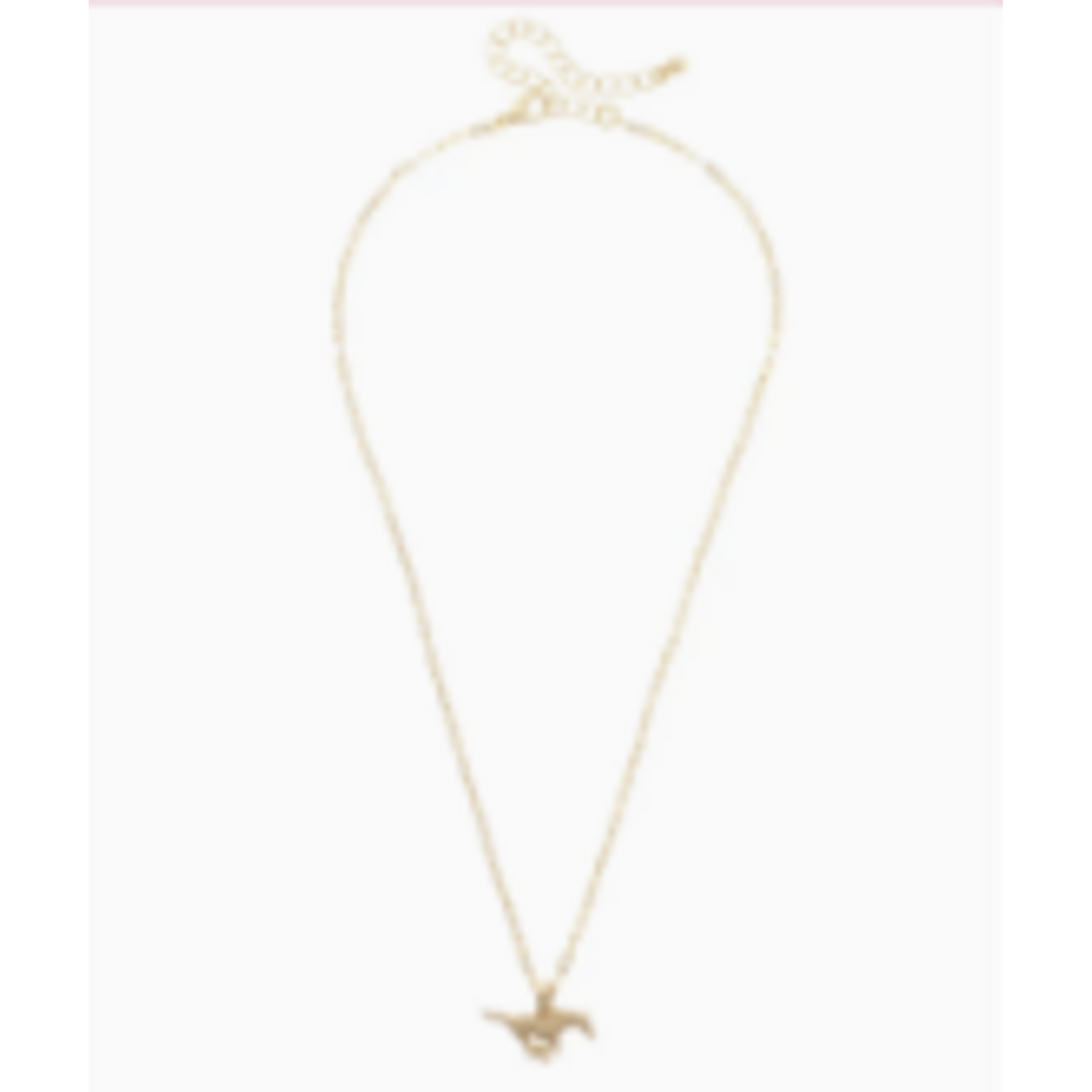 Fan Glam FAN GLAM Mustangs Gold Chain Necklace