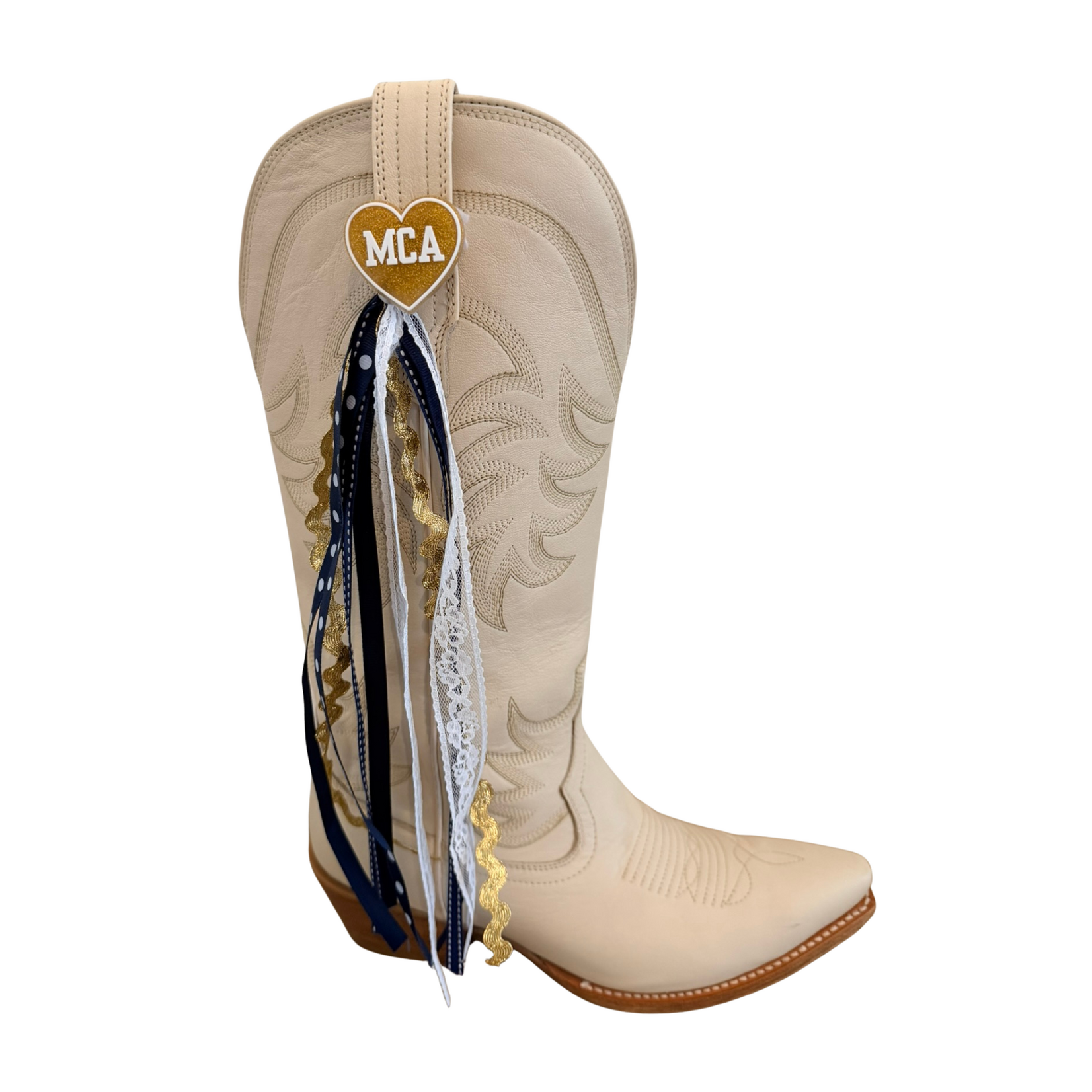 Boot Buttons Boot Buttons Gold Heart MCA
