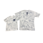 Gray Camo Interlock Performance Tee YOUTH