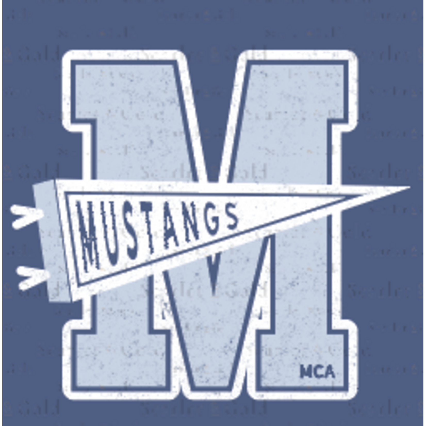 Comfort Colors NEW-MUSTANGS Pennant SHORT sleeve AXL