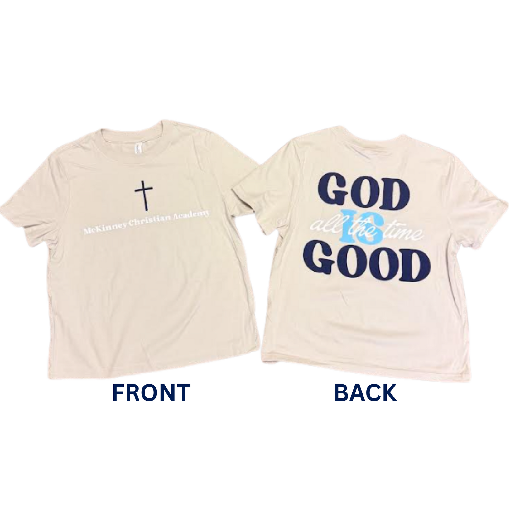 Bella+Canvas God is Good SS Women's Boxy Tee