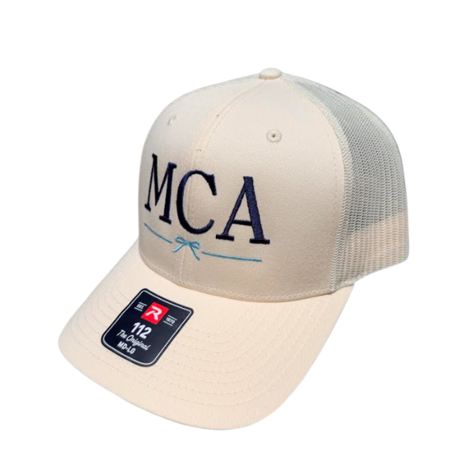 Richardson Women's Cream MCA Bow Trucker Hat