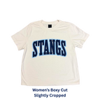 STANGS White Boxy Women's Tee