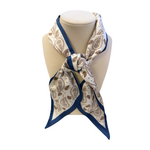 Rowdy Crowd Clothing Paisley Twillie Scarf - Navy
