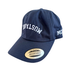 MUSTANGS Upside Down Arch Navy Hat
