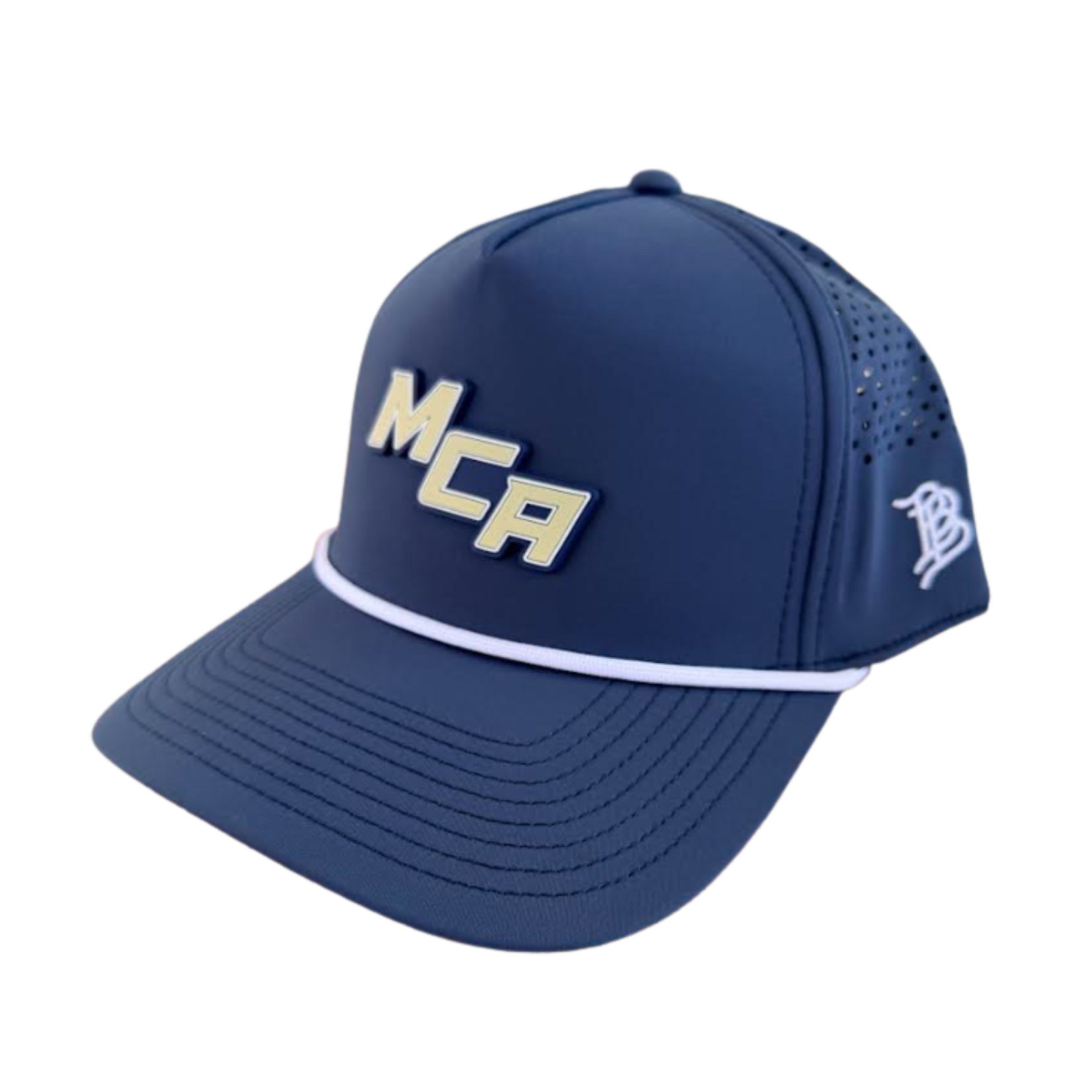 Branded Bills Navy Curved Bill MCA Rope Hat