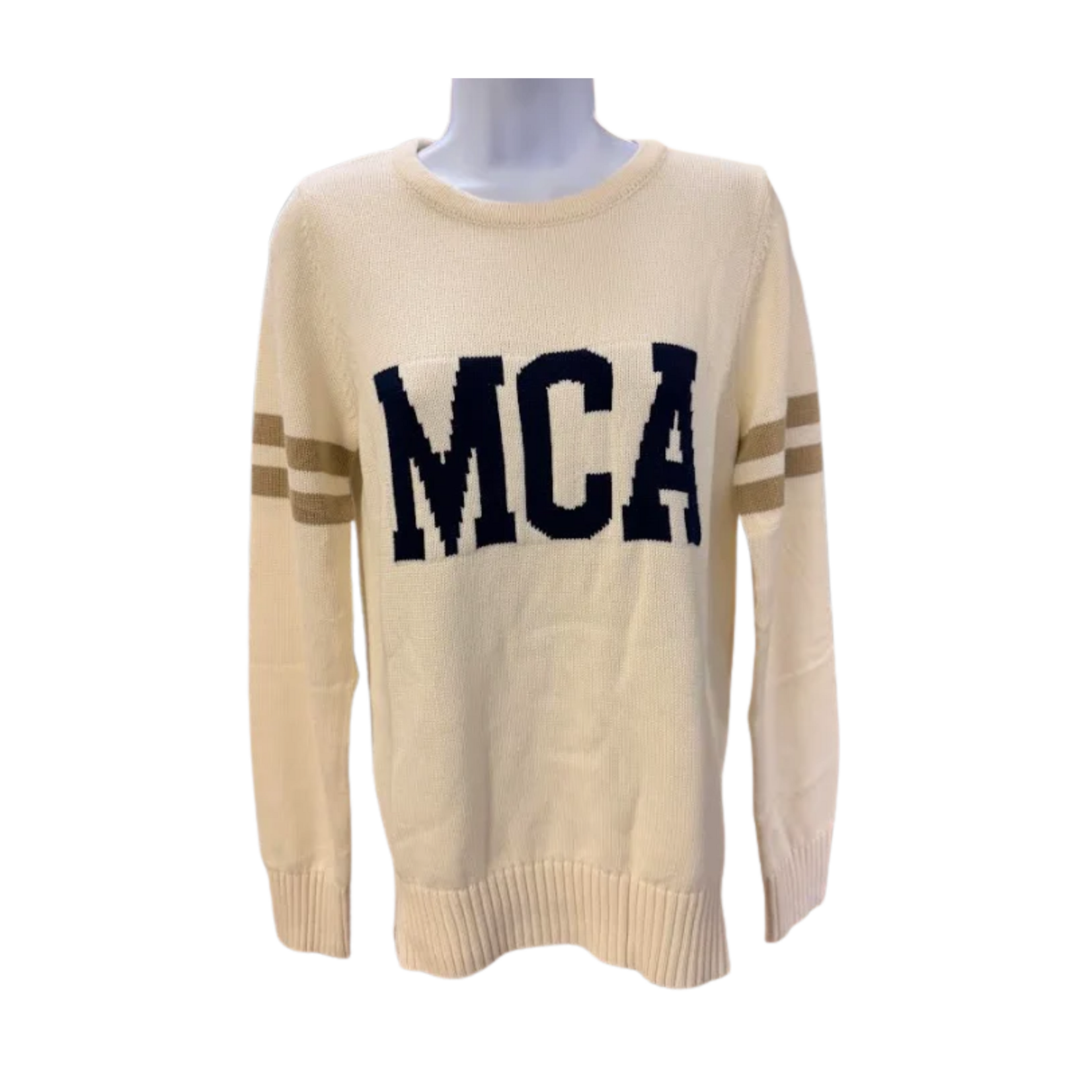 SweaterxVetter SweaterxVetter Women's Cream MCA Knit Sweater