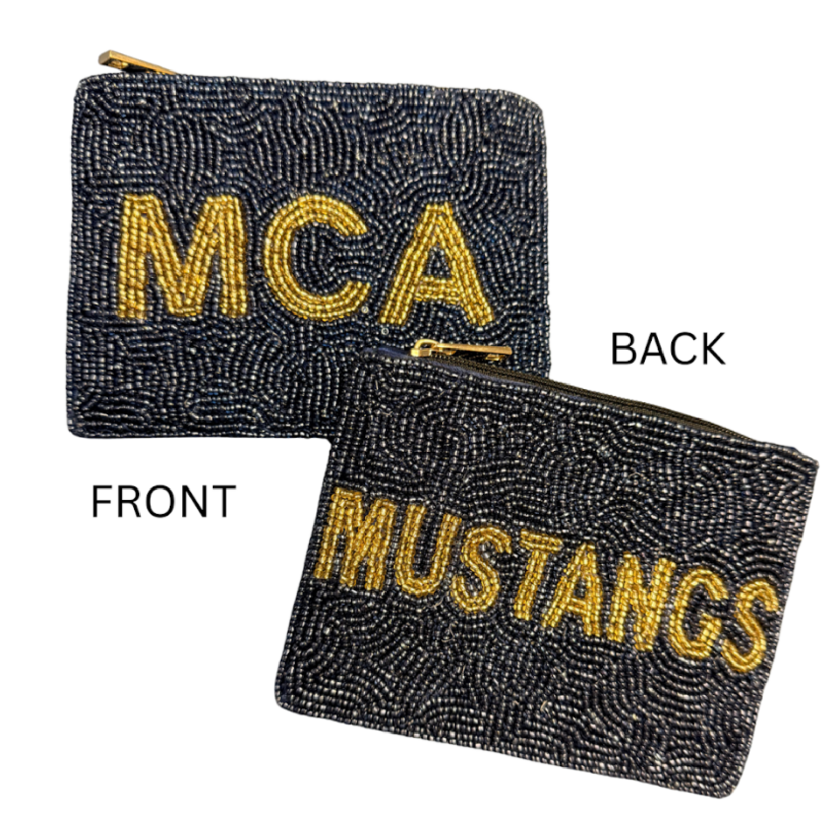 MCA Beaded Coin Purse