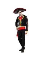 RUBIES COSTUME ADULTE DAY OF THE DEAD SENIOR -STD