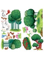 Beistle Co. WALL DECORATION - FAUNA AND FLORA (20PCS)