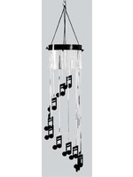 Beistle Co. SPIRAL HANGING DECORATION (3FT) - MUSIC NOTES