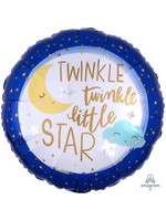 Anagram BALLON MYLAR  18PO - TWINKLE TWINKLE LITTLE STAR