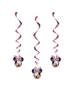 Unique HANGING SWIRL DECORATIONS - MINNIE MOUSE