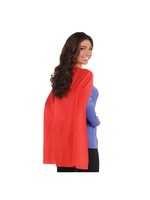 Amscan CAPE ADULTE - ROUGE