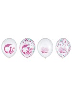 Amscan BAG OF 6 LATEX BALLOONS 12IN - BARBIE