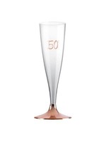 Santex 50 YEARS ROSE GOLD CHAMPAGNE FLUTE (6)
