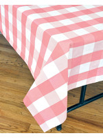 HAVERCAMP LINED PAPER TABLECLOTH - PINK CHECK PATTERN