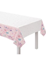 Amscan PLASTIC TABLECLOTH 54" x 96" - BUTTERFLY