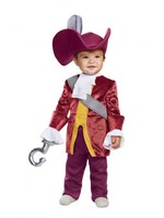 Disguise BABY COSTUME - CAPTAIN HOOK (12-18 MONTHS)