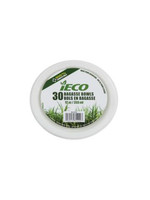 CONGLOM iECO BOWL 12OZ IN COMPOSTABLE BAGASSE (30/PK)