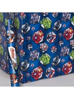 Unique WRAPPING PAPER 30"X5' - AVENGERS