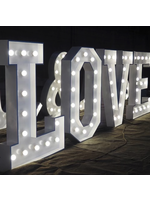 PARTY SHOP LOCATION LETTRES (LOVE) LUMINEUX