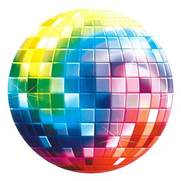 Amscan Découpage De Carton 10.5" Boule Disco - Party Shop