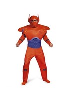 Disguise COSTUME ADULTE BAYMAX ROUGE DELUXE