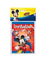 Unique INVITATIONS (8) - MICKEY MOUSE