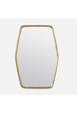 Fenris Shiny Brass Etched Aluminium 26''L x 38''H