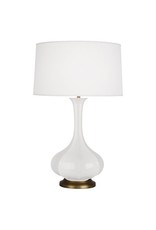 Pike Table Lamp - White 32H/19W