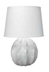 Urchin Table Lamp - White 25H/18D