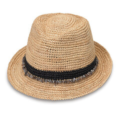 Wallaroo Tahiti- Womens Raffia Fedora